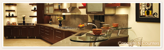 DIY Concrete Countertops