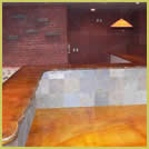 Restaurant Gets a Concrete Makeover